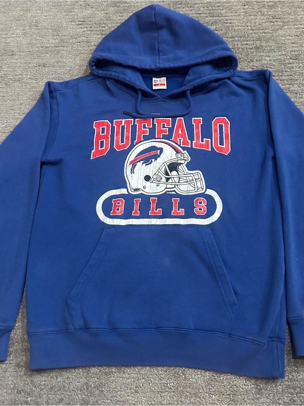 Buffalo Bills Men's Royal Blue Hooded Sweatshirt